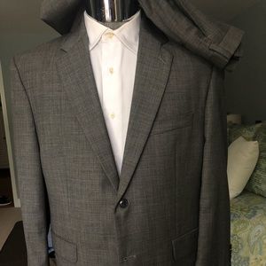 Calvin Klein grey suit